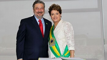 Antonio Palocci y Dilma Rousseff