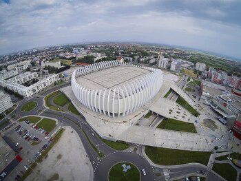 Vista panorámica del Arena Zagreb