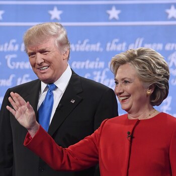 De un lado, Trump. Del