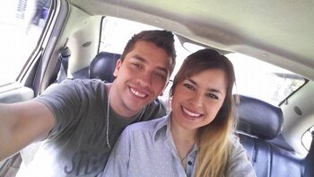 Damián Vega y Mayra Díaz, los protagonistas de la historia (Facebook)