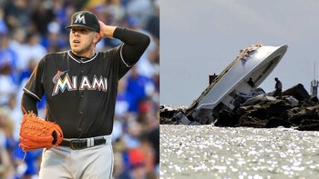 El beisbolista cubano José Fernández