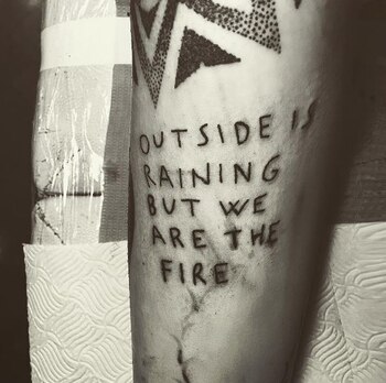 El nuevo tatuaje de la