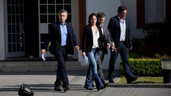 Macri y la ministra Stanley,