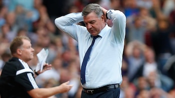 Sam Allardyce sólo dirigió un partido (AP)