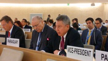 Oscar Cabello, vicecanciller de Paraguay