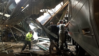 Un tren se estrelló este