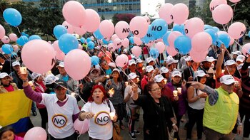 Los partidarios del “No” se