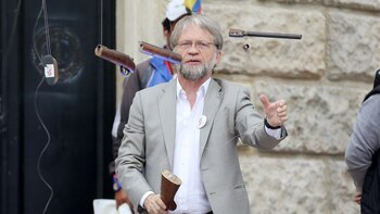 El ex candidato presidencial Antanas