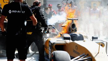 El auto de Kevin Magnusse,