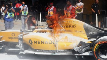 El auto de Kevin Magnusse,