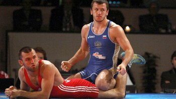 El luchador compitio en los