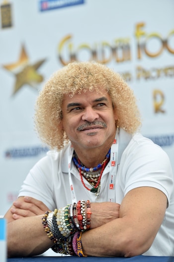 Carlos Valderrama durante los últimos