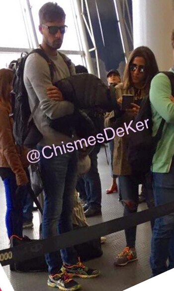 Martín Gándara y Jimena Barón,