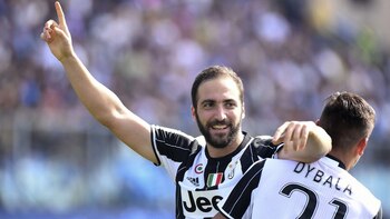 Gonzalo Higuaín lleva seis goles en la Serie A (Reuters)