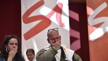 Lágrimas en el centro de