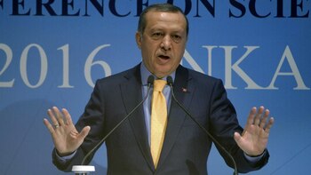 El presidente Erdogan dijo que
