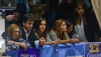 Galmarini siguió el debate en