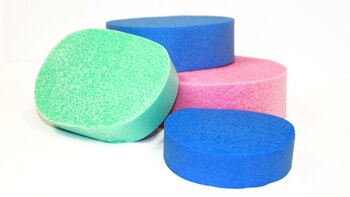 Las esponjas de baño, por