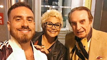 Carmen Barbieri y Santiago Bal se juntaron para festejar el cumpleaños de Fede