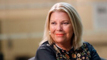 Carrió debió ser internada por