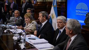 Malcorra explicó la declaración conjunta con Gran Bretaña (Senado)