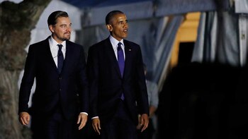 Leonardo DiCaprio estuvo en la