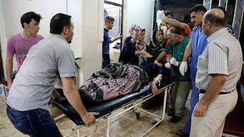 90 personas resultaron heridas (AFP)