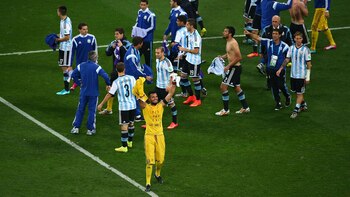Sergio Romero fue una de las figuras argentinas en el Mundial Brasil 2014 (Getty)