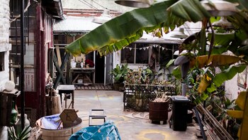 Así luce lel patio interno