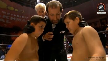 La pelea enfrentó a dos