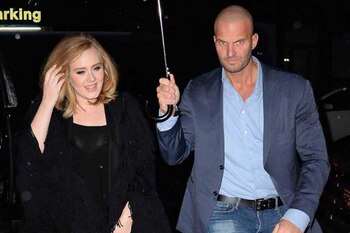 Peter van der Veen es el sexy guardespaldas que cuidó a Adele en su gira promocional en EEUU