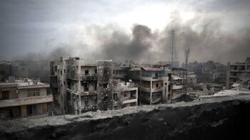 Alepo, que está dividida en