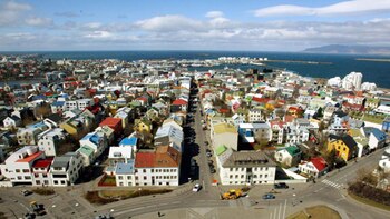 Reikiavik, la capital de Islandia