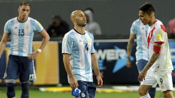 Javier Mascherano asumió la responsabilidad