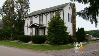 La casa del terror. Allí,