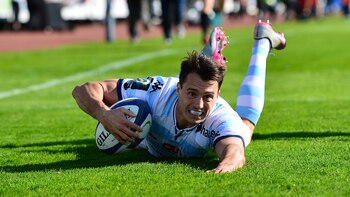 El argentino juega en el Racing 92 de Francia (Getty)