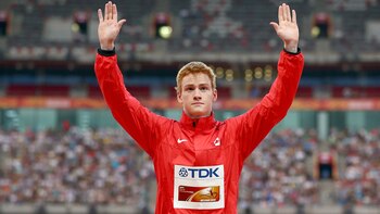 El atleta participo de los