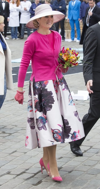 ZWOLLE, NETHERLANDS – APRIL 27: Queen Maxima of The Netherlands attends celebrations marking the King’s 49th birthday on King’s Day on April 27, 2016 in Zwolle, Netherlands. (Photo by Michel Porro/Getty Images)