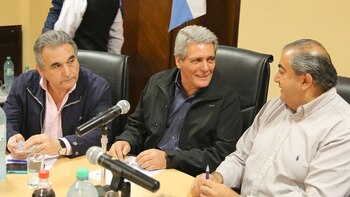 Juan Schmid, Carlos Acuña y