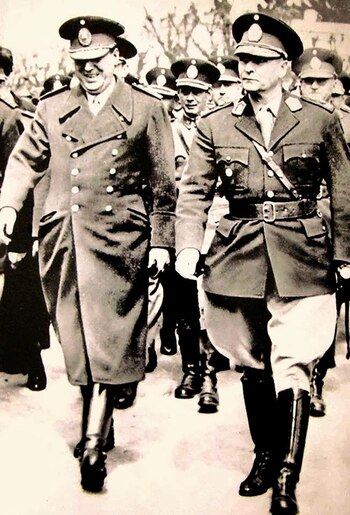 Perón y su ministro de