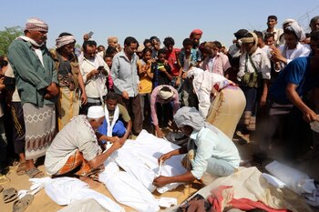 Funeral de las víctimas del