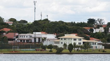 La casa de Romario en Brasilia
