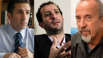 Juan Galarreta, Nicolás Schiavo y