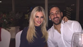 Alejandra Maglietti y Jonás Gutiérrez