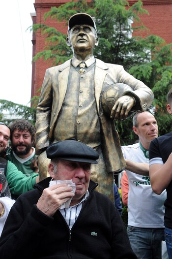 La emoción de Griguol, de 82 años (Télam)