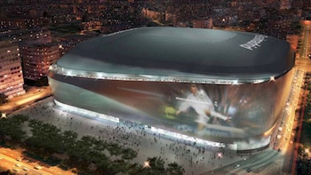 La fachada del nuevo estadio