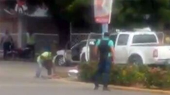 Los agentes de la DICRIM