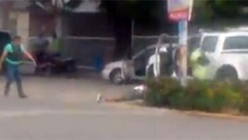 La grabación se viralizó en