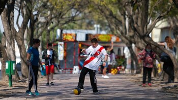 Nicolás después de sus clases