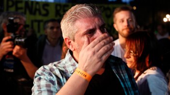 Matías Bagnato fue uno de los organizadores de la marcha contra la inseguridad (Francisco Mendes)